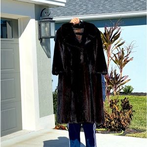 Vintage Sable Mink swing coat. Perfect condition,soft pelts,odor free,hand made
